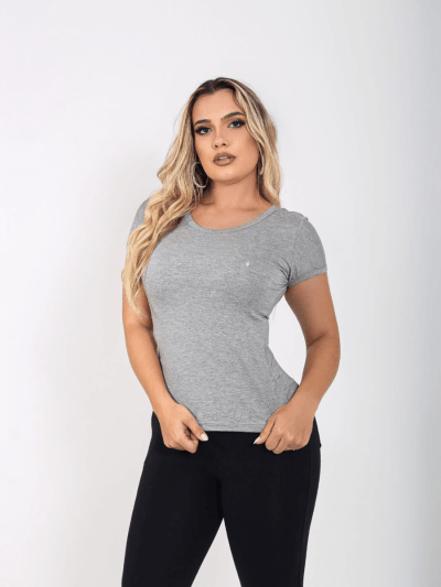 BLUSA VISCOLYCRA LISA MANGA