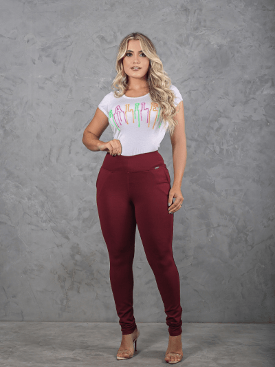 CALCA SKINNY        MONTARIA BOLSO FACA