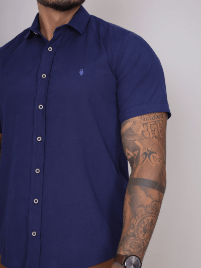 CAMISA ACETINADA M/C