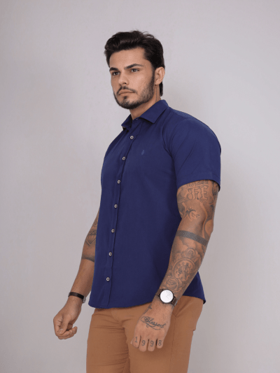 CAMISA ACETINADA M/C