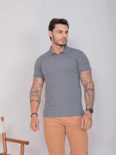 CAMISETA GOLA POLO LISA FIO 30