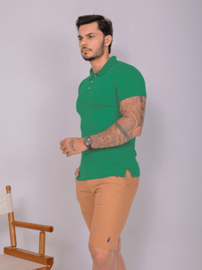 CAMISETA GOLA POLO LISA FIO 30