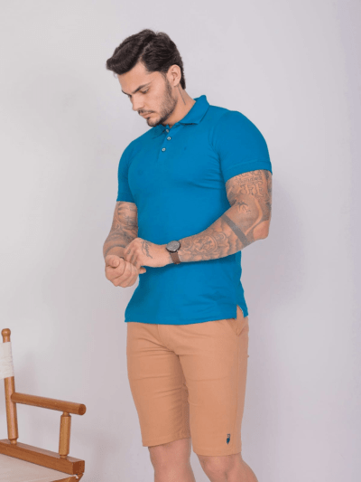 CAMISETA GOLA POLO LISA FIO 30