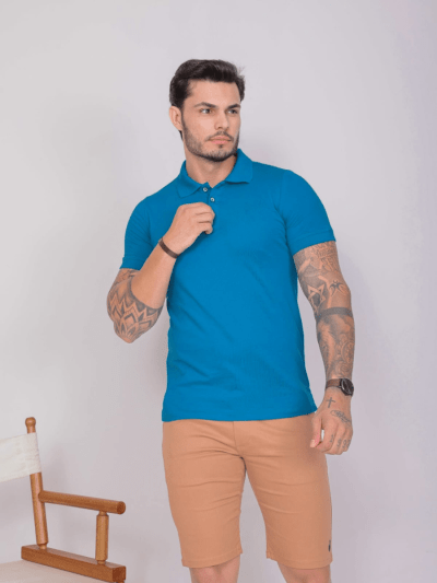 CAMISETA GOLA POLO LISA FIO 30